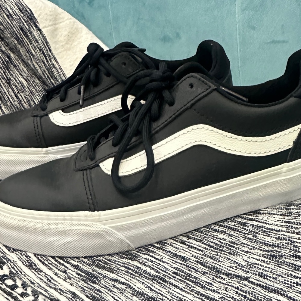 Vans Classic Black and White Sneakers